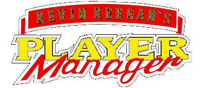 Kevin Keegan's Player Manager logo for Super Nintendo